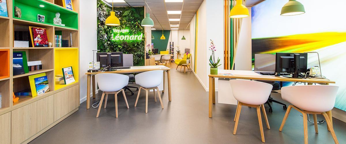 voyages leonard - Aménagement de bureaux Bedimo