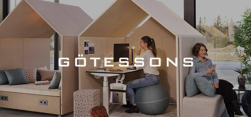 Mobilier ergonomique Götessons pour espaces modernes | Bedimo