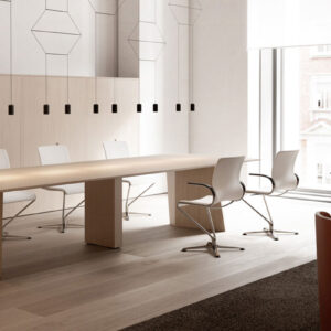 Guialmi-Origami bureau de reunion en bois