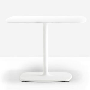Pedrali-Stylus bureau table blanc carré
