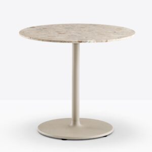 Pedrali-Stylus bureau table marbre beige