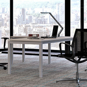Robberechts-Connex U bureau blanc combinable