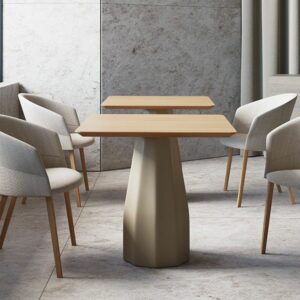 Viccarbe-Burin bureau carré noir