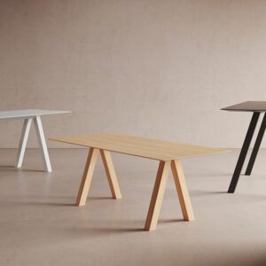 Viccarbe-Trestle bureau rectangle