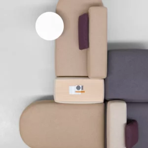 Lapalma-Plus Element d'assise d'acceuil modulaire