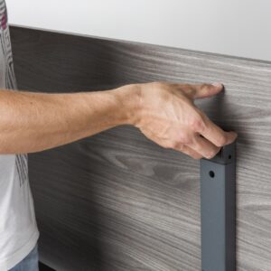 Maria-Savio Compact houten modulaire tafel met wielen