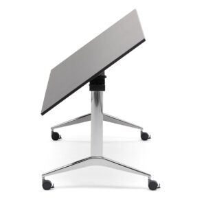 Maria-Savio Modulaire zwarte verstelbare tafel met wielen