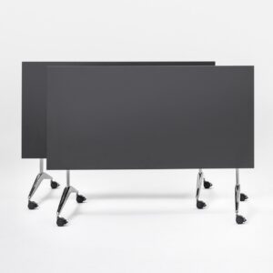 Maria-Savio Zwarte modulaire tafel met wielen