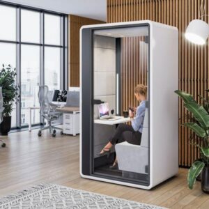 Mikomax-Hush Cabine acoustique vitrée individuelle