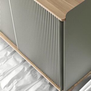 Muuto-Enfold Sideboard Credence de bureau gris