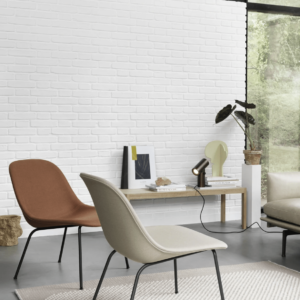 Muuto-Fiber Loung Chaise lounge design moderne