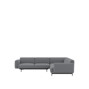 Muuto-In Situ Canape d'angle modulaire gris