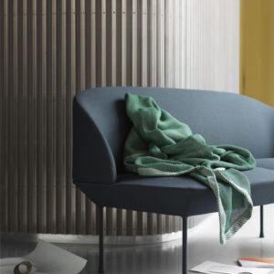 Muuto-Olso lounge & sofa banquette d'acceuil tissu bleu