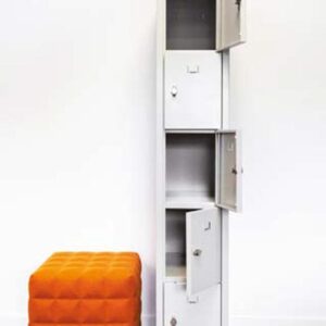 Osmoz-Lockers Etagère casier sécurisé blanc