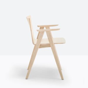 Pedrali - Osaka chaise en bois naturel