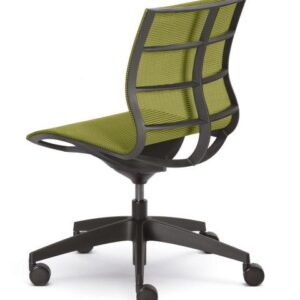 Sedus-SeJoy ergonomic office chair with green castors