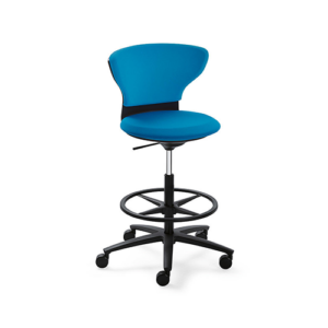 Sedus-draaibare kinderstoel in hoogte verstelbaar blauw