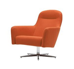 Softline-Havana Chaise pivotante en tissu orange