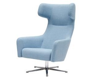 Softline-Havana Fauteuil pivotant en tissu