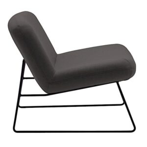 Softline-Java Fauteuil d'acceuil en tissu gris
