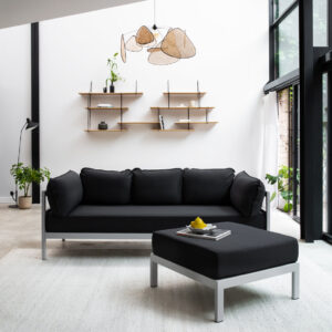 Tiptoe-Easy Canape d'acceuil noir