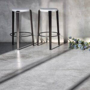 Tiptoe-Lou Hoge kruk zwart wit