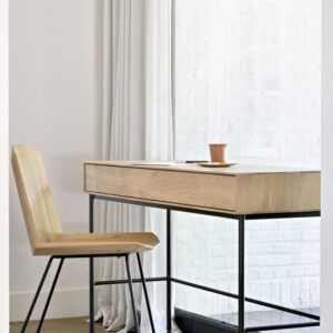 Ethnicraft – Whitebird élégance naturelle pour espace de travail à la maison