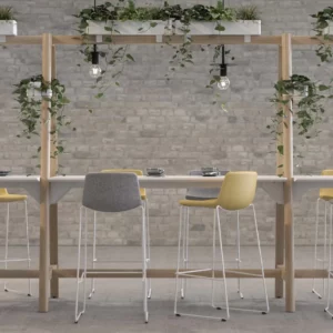 Narbutas - Nova Houten multifunctionele mobiele hoge tafel