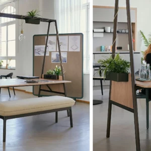 Sedus – se:lab island îlot de travail collaboratif